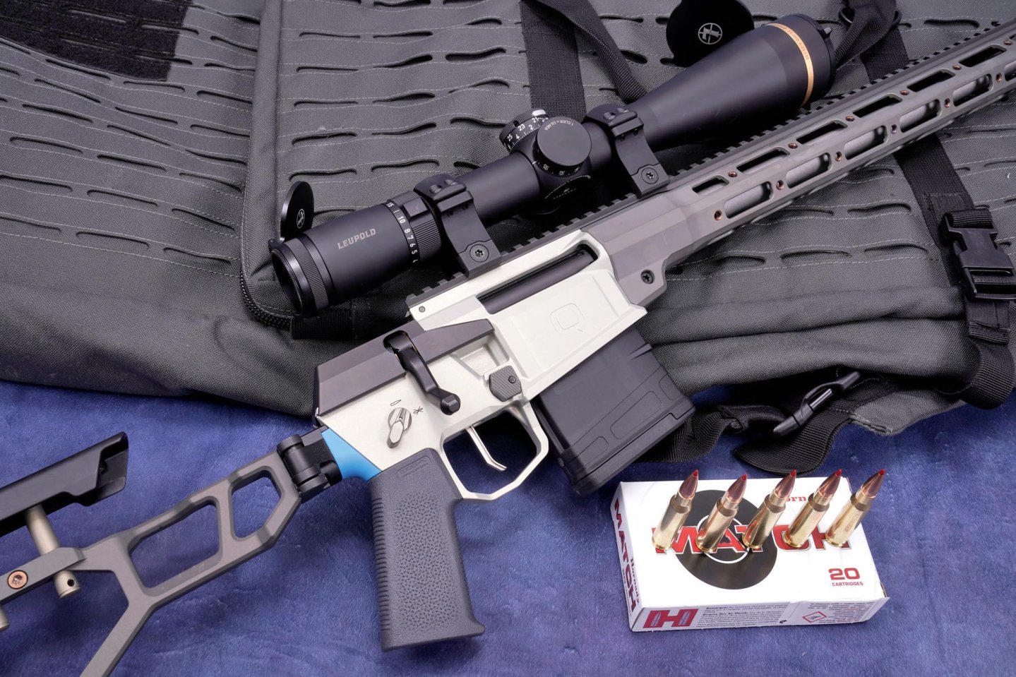 Live Q or Die The Fix – Praxistest der innovativen Repetierbüchse im Kaliber .308 Winchester Repetiergewehr "The Fix" in .308 Winchester von Live Q or Die, LLC mit einem Leupold VX-6 HD 4-24x52.