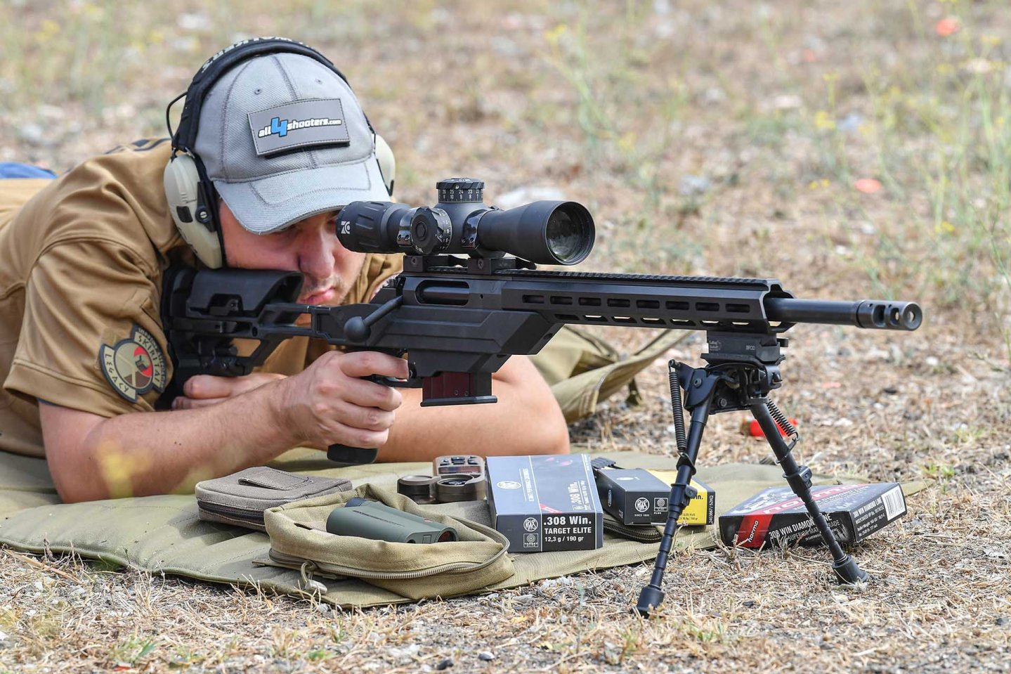 Test: Unique Alpine UPG-1 Gewehr in .308 Win auf 500 m Unique Alpine UPG-1 UA in .308 Winchester 20”/508mm Lauf