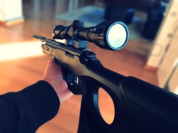 Test: UMAREX UX Patrol Luftgewehr UX Patrol Luftgewehr mit WALTHER Zielfernrohr