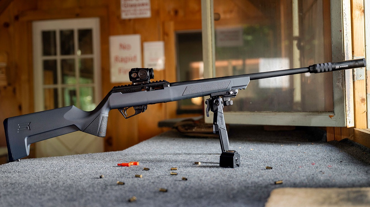 savage-arms: Vorstellung: Savage RXR22 − die wichtigsten Details zu dem schlicht gehaltenen und vielseitig anpassbaren KK-Halbautomaten für Sportschützen und Jäger savage-arms: Vorstellung: Savage RXR22 − die wichtigsten Details zu dem schlicht gehaltenen und vielseitig anpassbaren KK-Halbautomaten für Sportschützen und Jäger