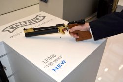 Walther LP400 Walther Luftpistole in Gold