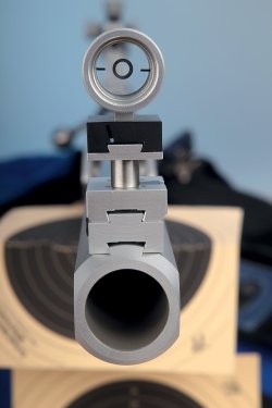 Walther KK500 Test Visierung des KK500