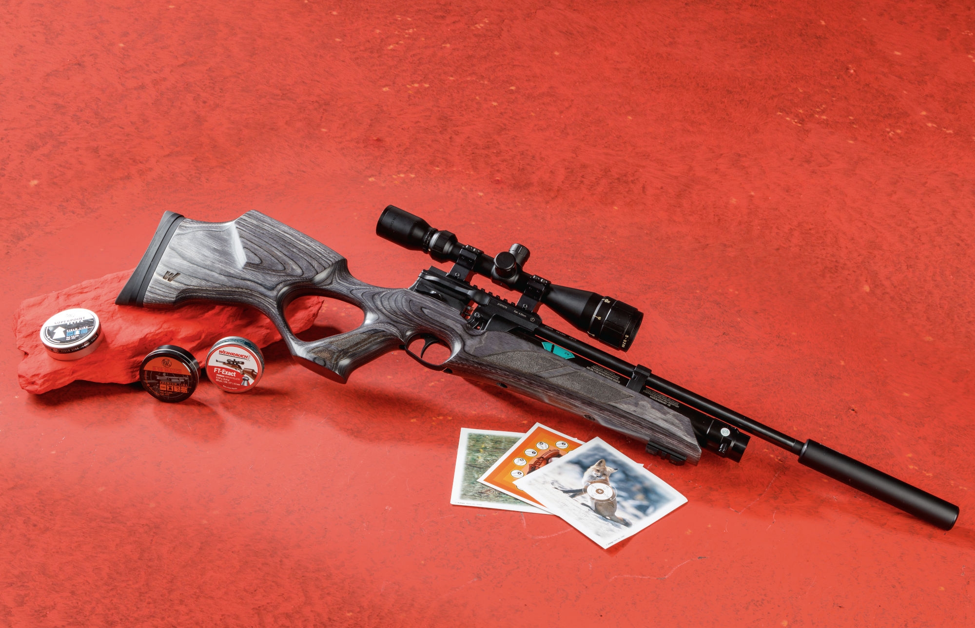 weihrauch-sport: Freie Waffe im Test: Das Luftgewehr Weihrauch HW 110 T Lochschaft