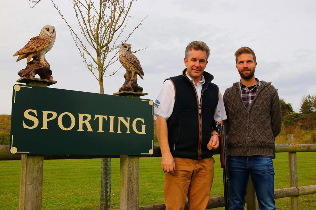 caesar-guerini: Ein Tag in der Owls Lodge Shooting School mit Caesar Guerini Bockflinten