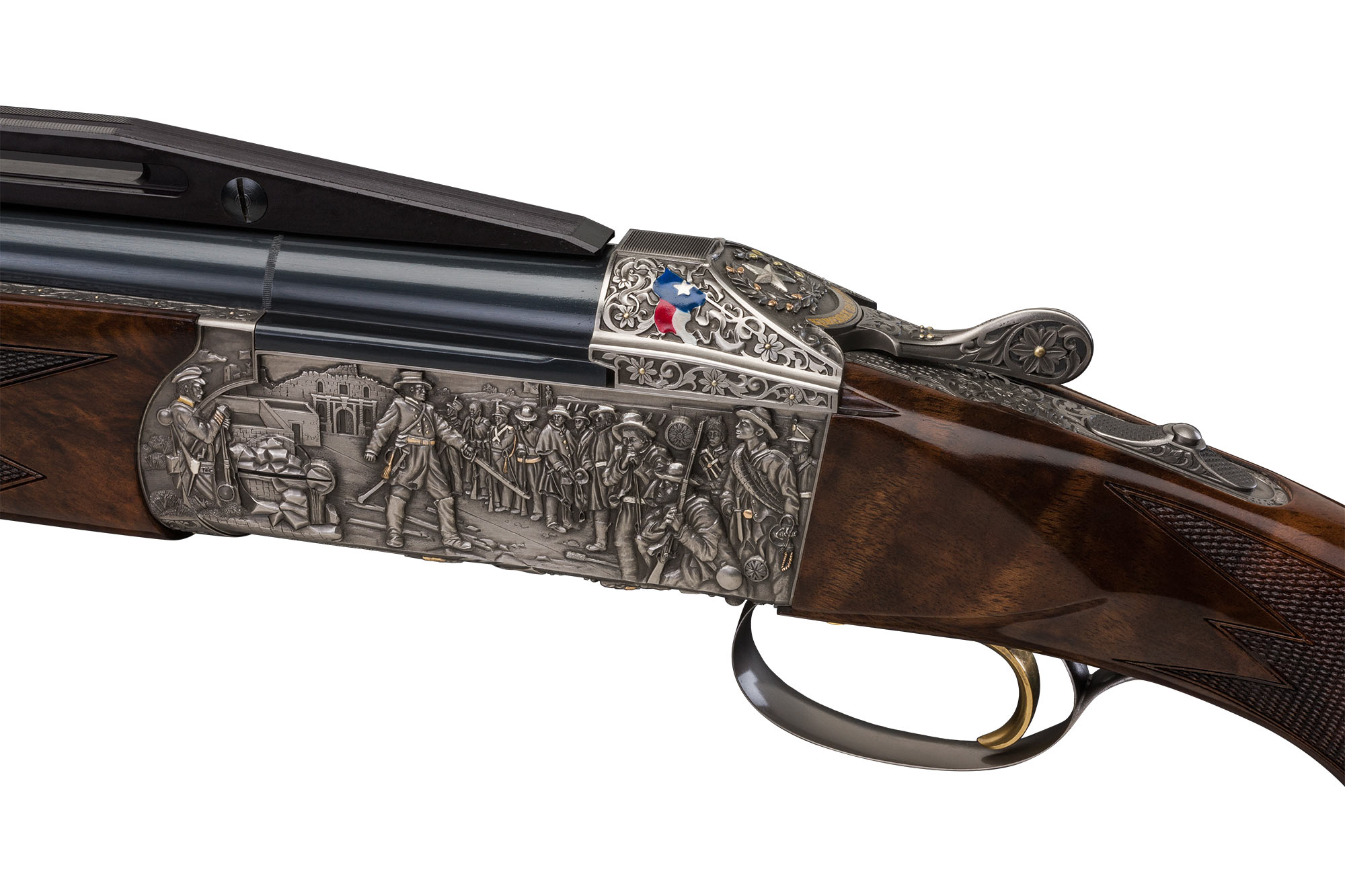 krieghoff: Krieghoff K-80 "Remember the Alamo" – eine Sonderausgabe der berühmten Bockflinte