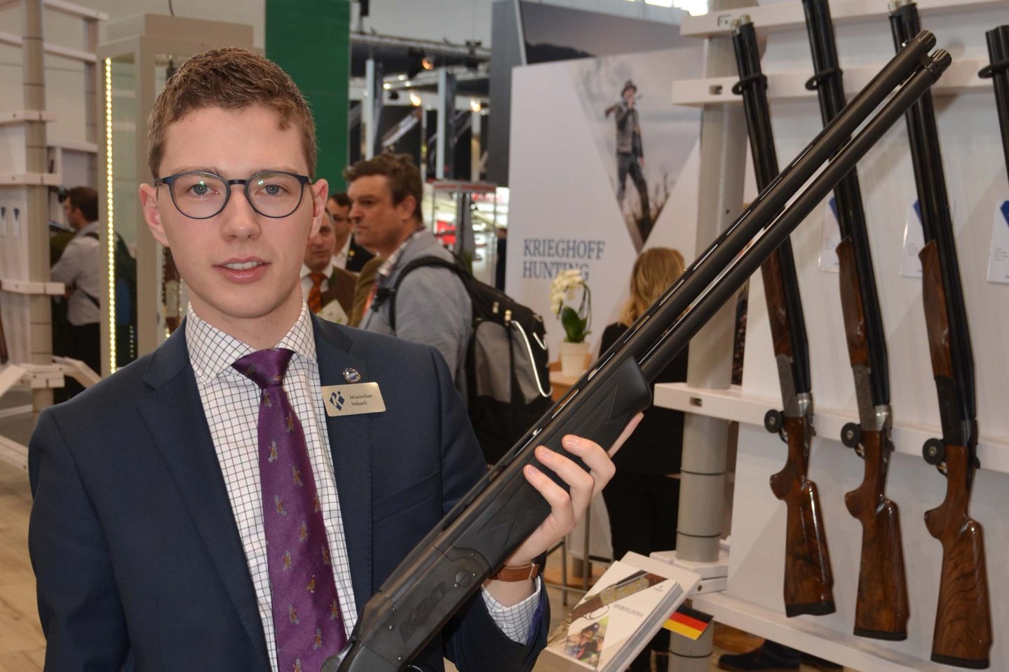 Krieghoff Stand auf der IWA 2018