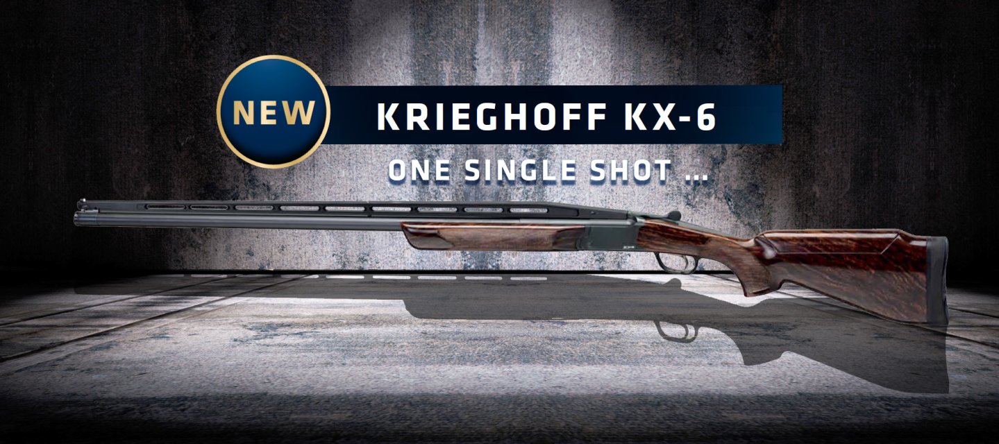 Krieghoff KX-6: Trapflinte für den sportlichen Wettkampf Trapflinte Krieghoff KX-6