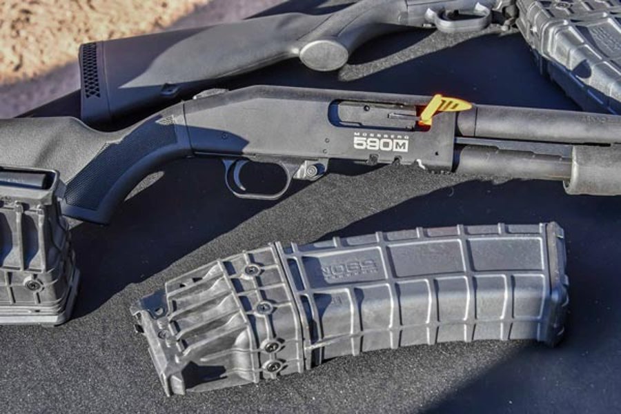 Mossberg 590M Mag-Fed Vorderschaftrepetierer Wechselbares Magazin der Mossberg 590M