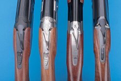 Test: Beretta Sporting-Flinten im Vergleich mit Blaser und Browning Laufwahl bei Sporting-Flinten von Beretta, Blaser und Browning