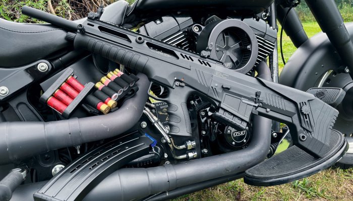 derya: Test: Derya Selbstladeflinte N-100 im Kaliber 12/76 - ein handliches Modell im Bullpup-Design mit 50 cm Lauf