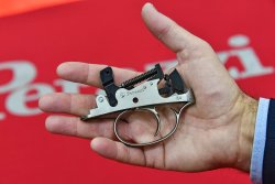 Perazzi High Tech X Bockflinte für Sportschützen Abzugsgruppe der Perazzi High Tech X Bockflinte