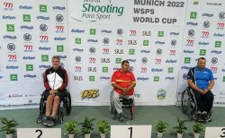 World Cup Para-Trap 2022 Munich: Thomas Höfs (left)