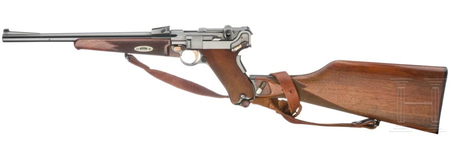 Spezial-Schusswaffenauktion bei Hermann Historica: Unsere Highlights vom 24. Juli 2025 Luger-Karabiner DWM 02.
