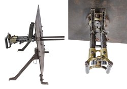 Hermann Historica Auktion am 18. Mai 2022: Einzelstücke und besondere Waffen unter dem Hammer Maschinengewehr Villar Perosa Modell 15 im Kaliber 9 Glisenti.