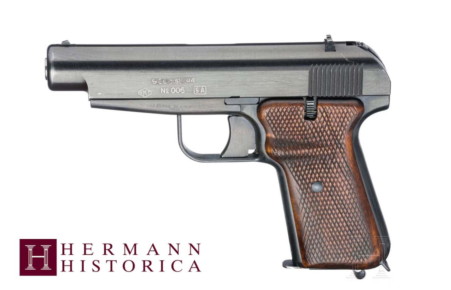 Prototyp der finnischen VKT-Pistole M44.