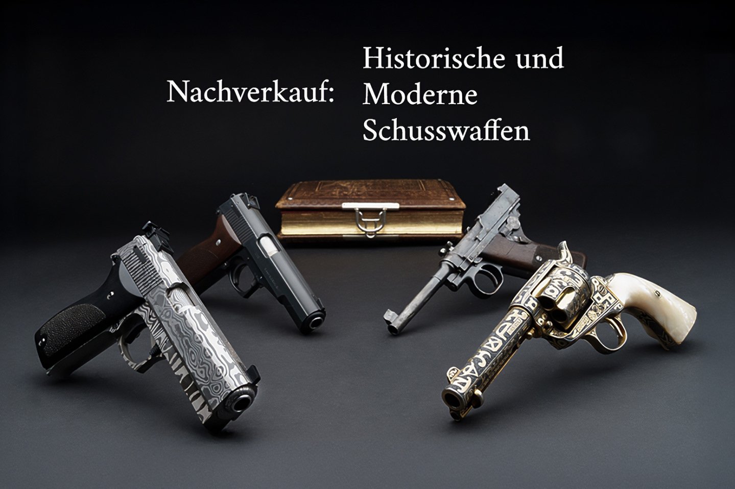 Verschiedene Waffen aus der 104. Hermann Historica Auktion.
