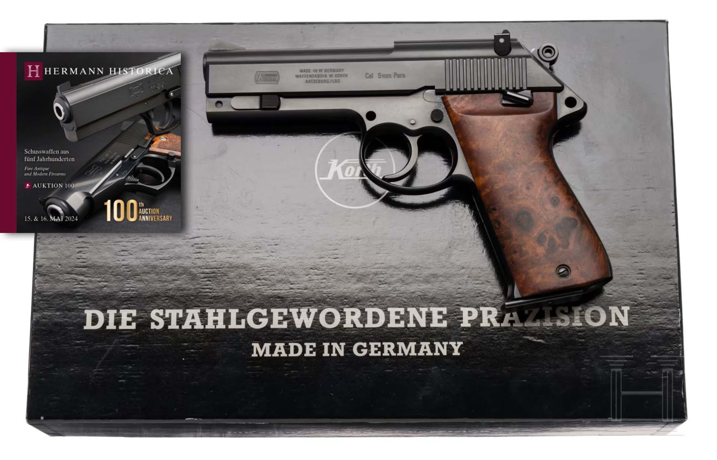 Hermann Historica: Die Ergebnisse der Auktion Nummer 100. Auch dieses Mal rocken die Kurzwaffen!