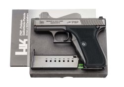 Nachbericht Hermann Historica: Erwartungen bestätigt, aber auch Überraschungen bei der Auktion 102. Auktion "Schusswaffen aus fünf Jahrhunderten" Heckler & Koch PSP aus dem Jahr 1978.