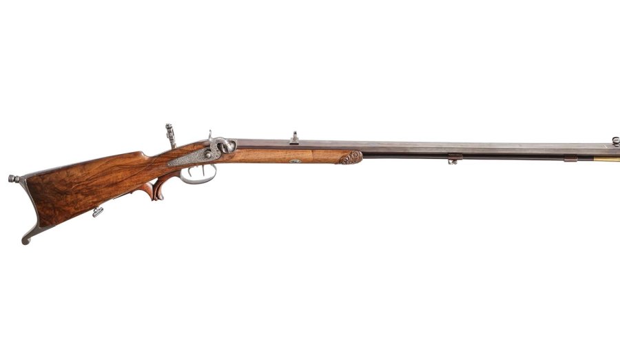 Perkussionsgewehr von L.H. Damm