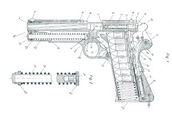 VIS Radom in 9mm Luger: Ein unterschätzter Pistolenklassiker aus Polen Patentzeichnung der VIS Radom.