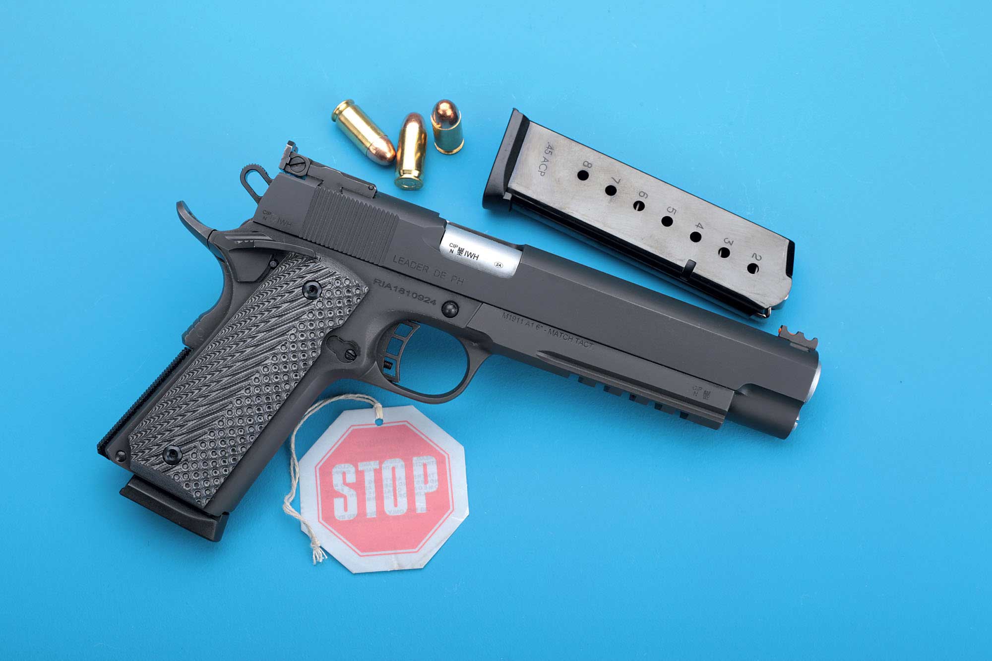 armscor: Test: Armscor Pro Match Tac Ultra 6 Zoll Pistole im Kaliber .45 Auto