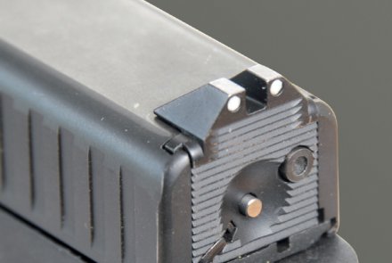 Die Kimme der Arsenal Firearms Strike One in 9 mm Luger Die Kimme der Arsenal Firearms Strike One in 9 mm Luger