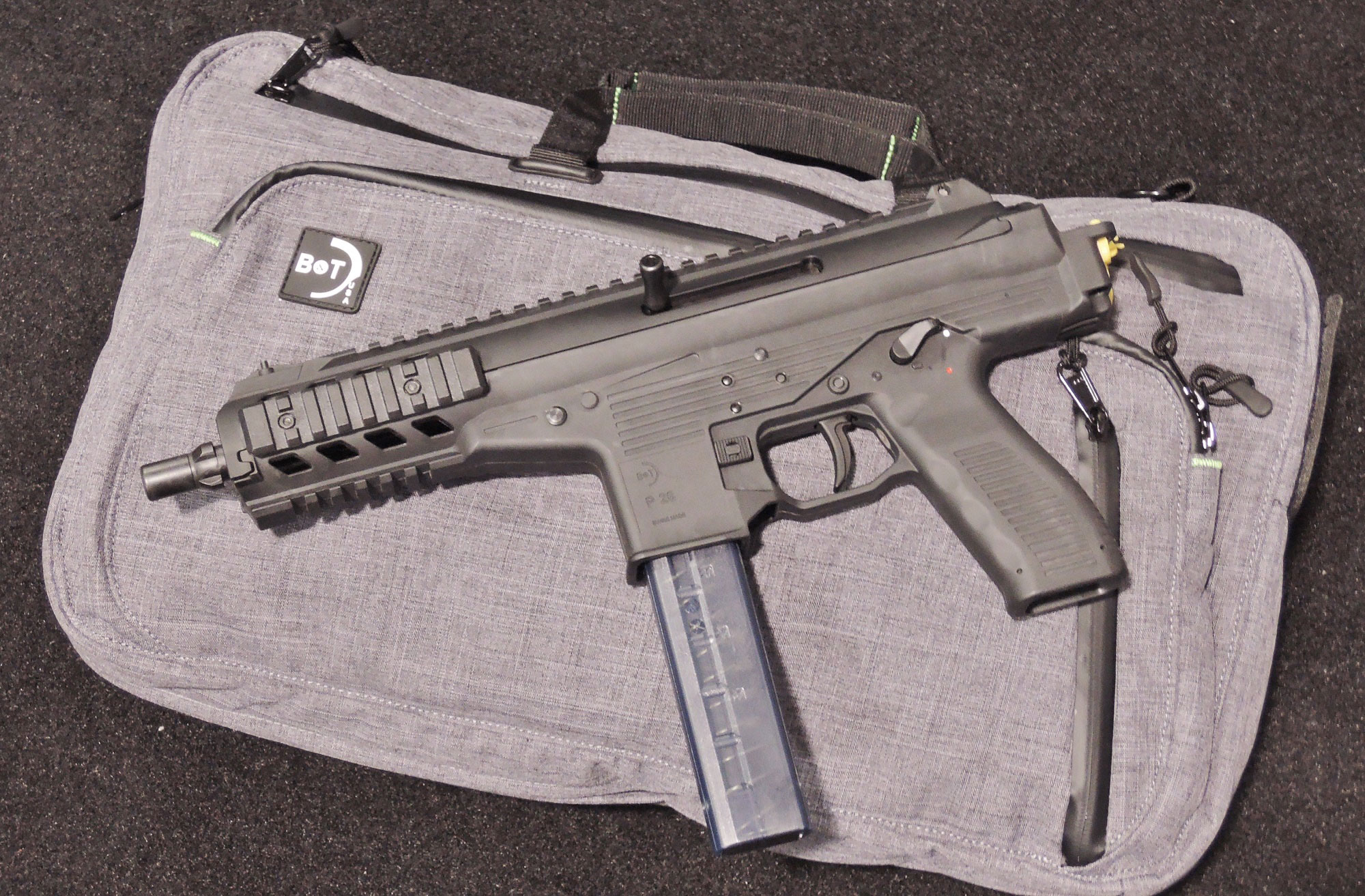 brugger-thomet: B&T P26 Pistolenkarabiner im Kaliber 9mm Luger brugger-thomet: B&T P26 Pistolenkarabiner im Kaliber 9mm Luger