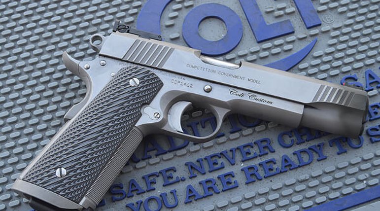 1911er Wettkampf-Pistole Colt Competition Government Model in .45 ACP