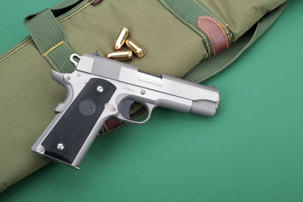 colt: Test & Technik: Colt Commander Pistole im Kaliber .45 ACP colt: Test & Technik: Colt Commander Pistole im Kaliber .45 ACP