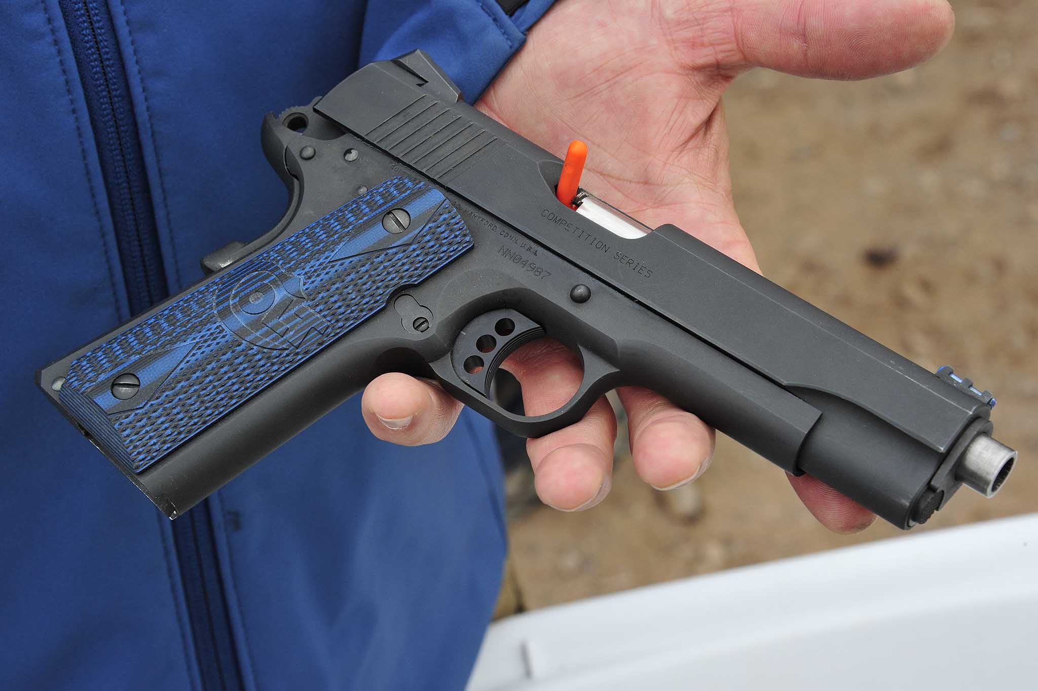colt: Colt Competition Pistol: Sportpistole im Kaliber .45 ACP und 9mm Luger colt: Colt Competition Pistol: Sportpistole im Kaliber .45 ACP und 9mm Luger