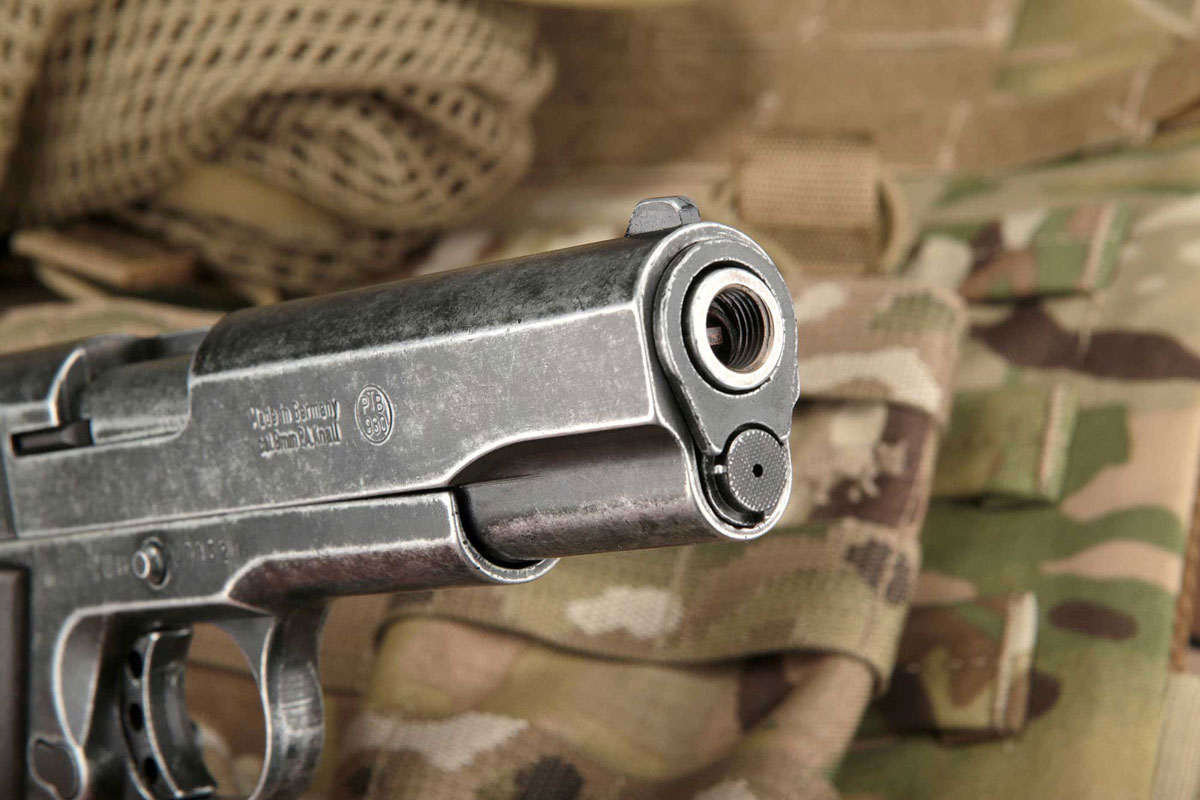 melcher-sportwaffen: Schreckschusspistole im Test: ME 1911 mod. Sport in 9mm P.A.K. melcher-sportwaffen: Schreckschusspistole im Test: ME 1911 mod. Sport in 9mm P.A.K.