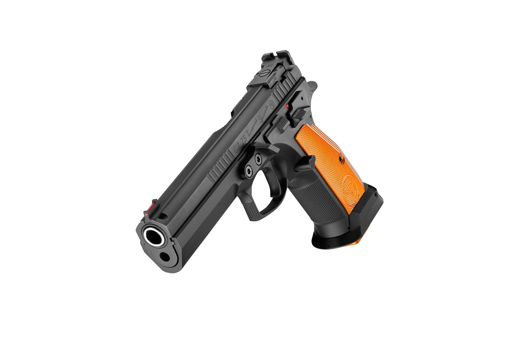 ceska-zbrojovka: CZ-75 Tactical Sports Orange: Pistole für den Schießsport