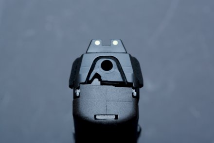 Abzugssystem entspannt Verschluss-Rückseite pistole