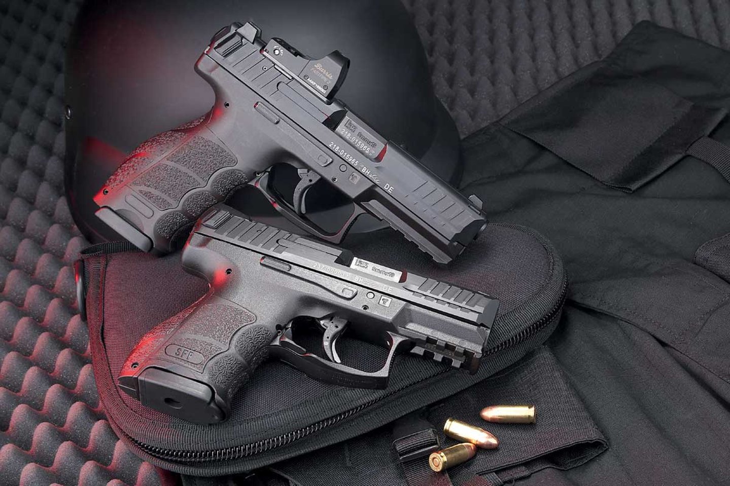 Selbstladepistolen HK SFP9 OR und SFP9 SK in 9 mm Luger