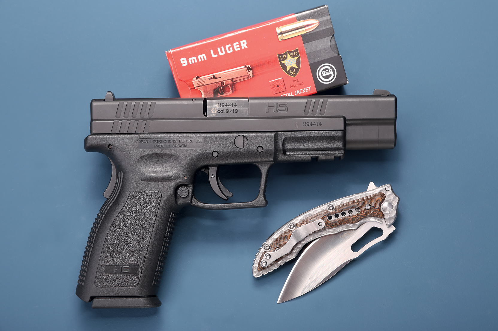 pistolen-9mm-test: Test: HS Produkt Standard Series HS 9 Tactical in 9mm Luger