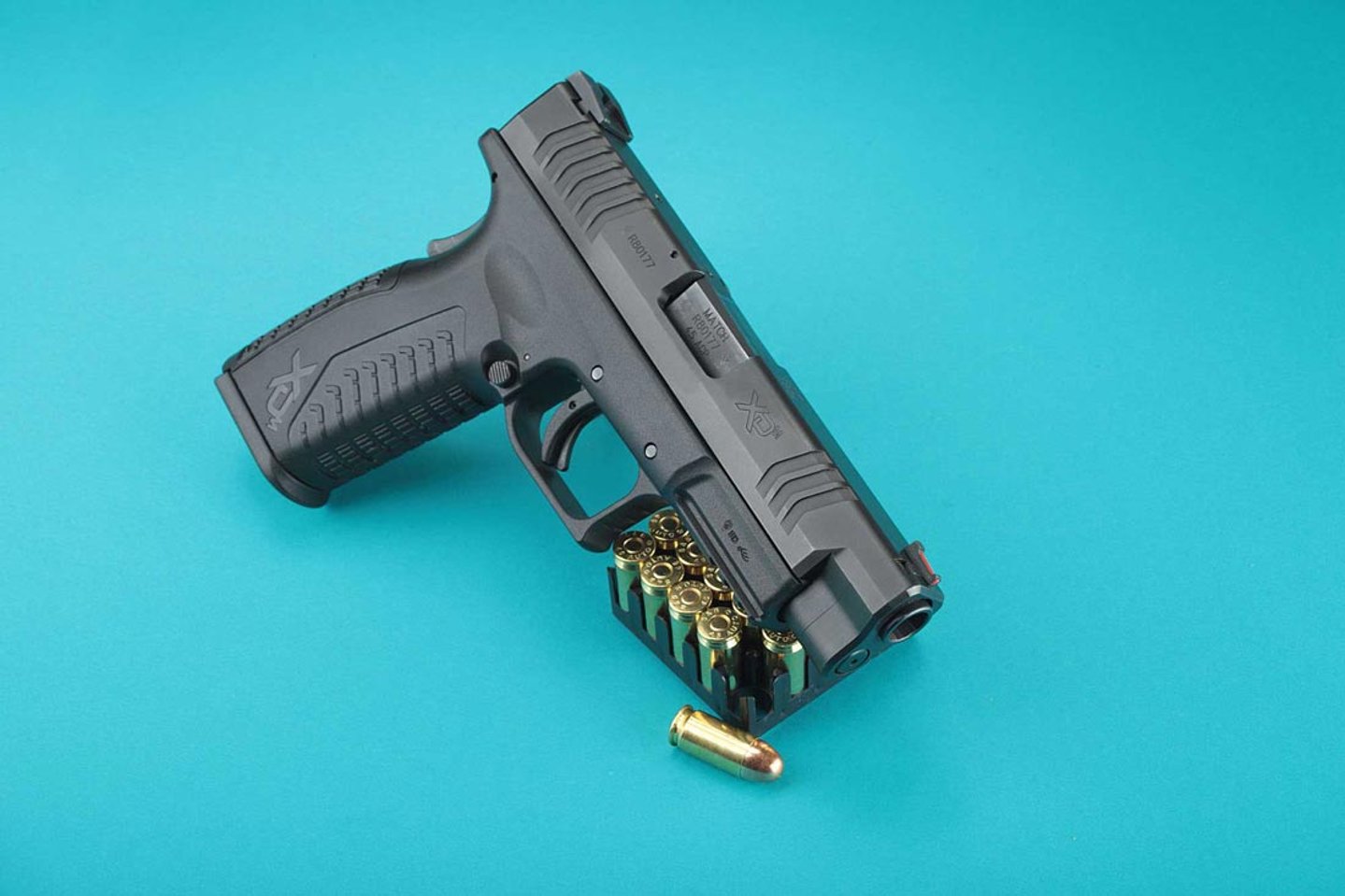 Test: HS Produkt XDM 4.5 Pistole im Kaliber .45 ACP Die HS Produkt XDM 4.5 in Vollansicht