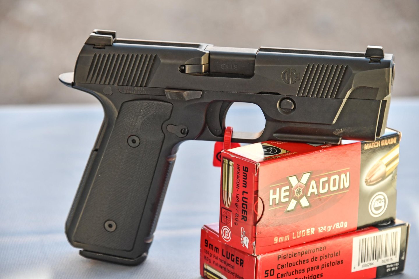 Hudson H9 Pistole Hudson H9 Pistole im Kaliber 9mm Luger mit Geco Munition