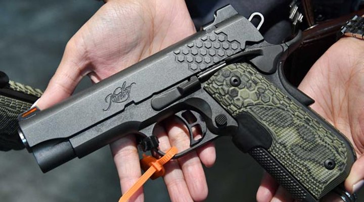 Neue 1911er Pistolen von Kimber Kimber KHX Pro Pistole linke Seite