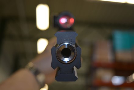 Korth National Standard Super Sport RGX Revolver Laufmündung des Korth Super Sport RGX Revolvers