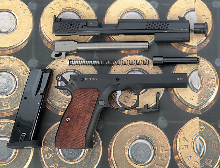 Longslide-Pistolen in .45 ACP – Ceska Zbrojovka CZ 97 Sport Longslide-Pistolen in .45 ACP – Ceska Zbrojovka CZ 97 Sport