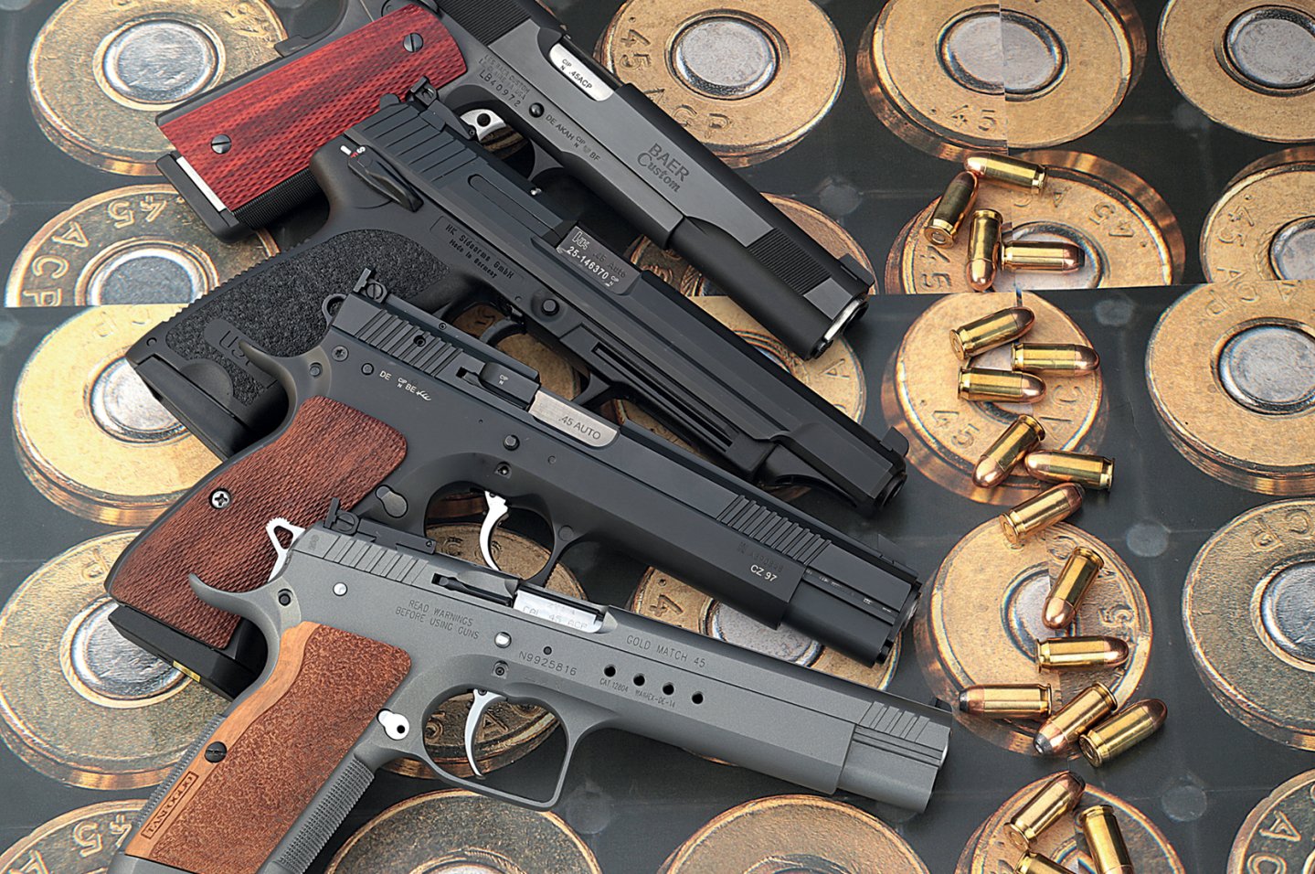 Longslide-Pistolen in .45 ACP