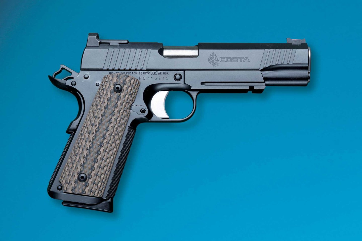 Test: Nighthawk Custom Chris Costa Recon Pistole Die Nighthawk Custom Chris Costa Recon in Vollansicht