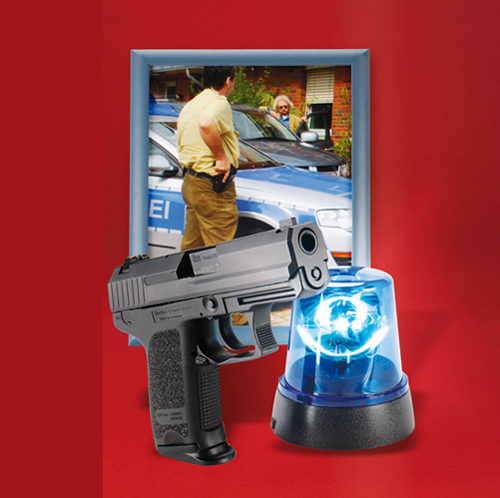 pistole: Polizeipistolen