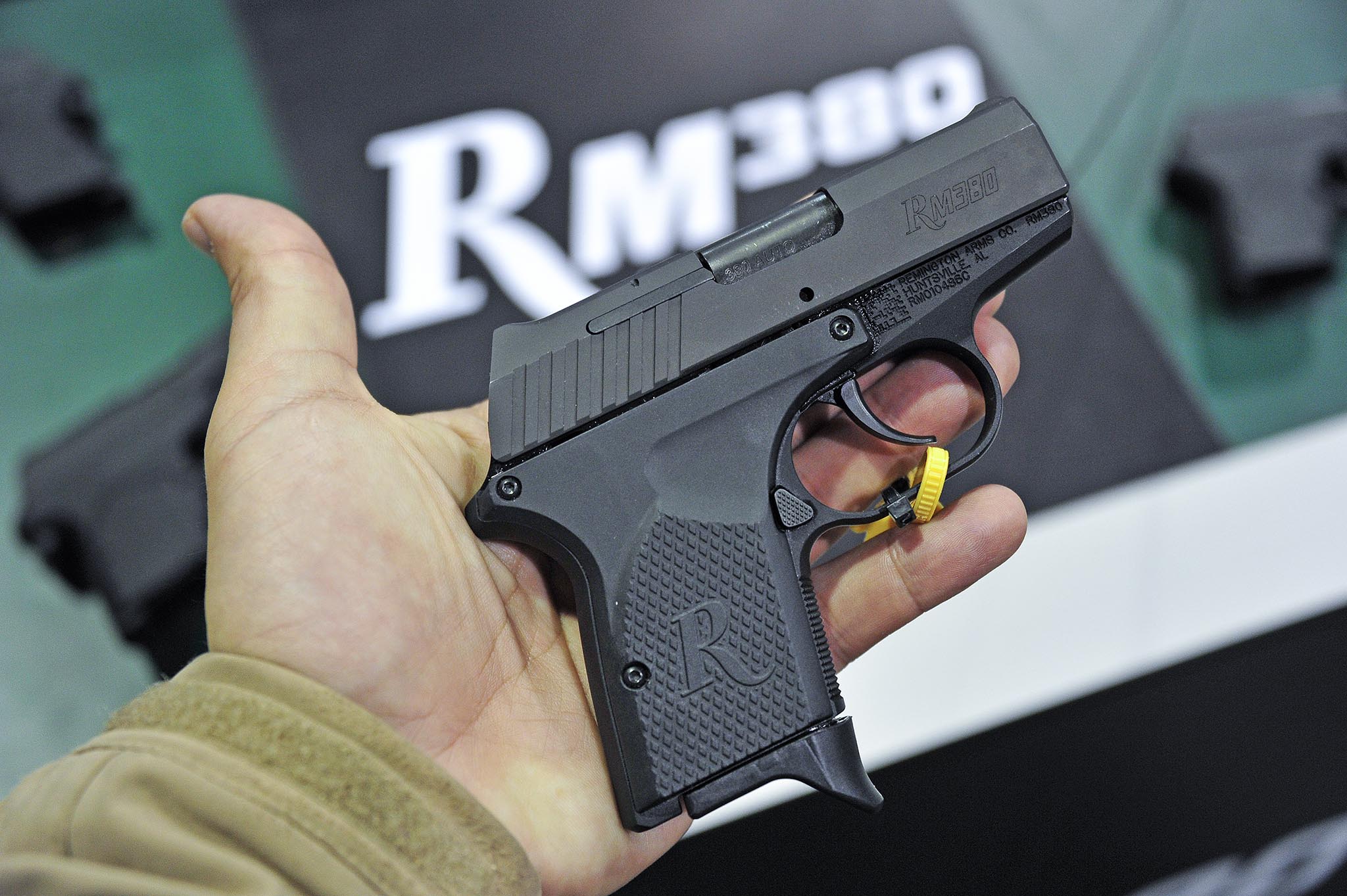 remington: REMINGTON halbautomatische Subkompaktpistole RM380 remington: REMINGTON halbautomatische Subkompaktpistole RM380
