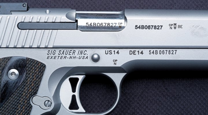 SIG Sauer 1911 Traditional Match Elite in 9 mm Luger