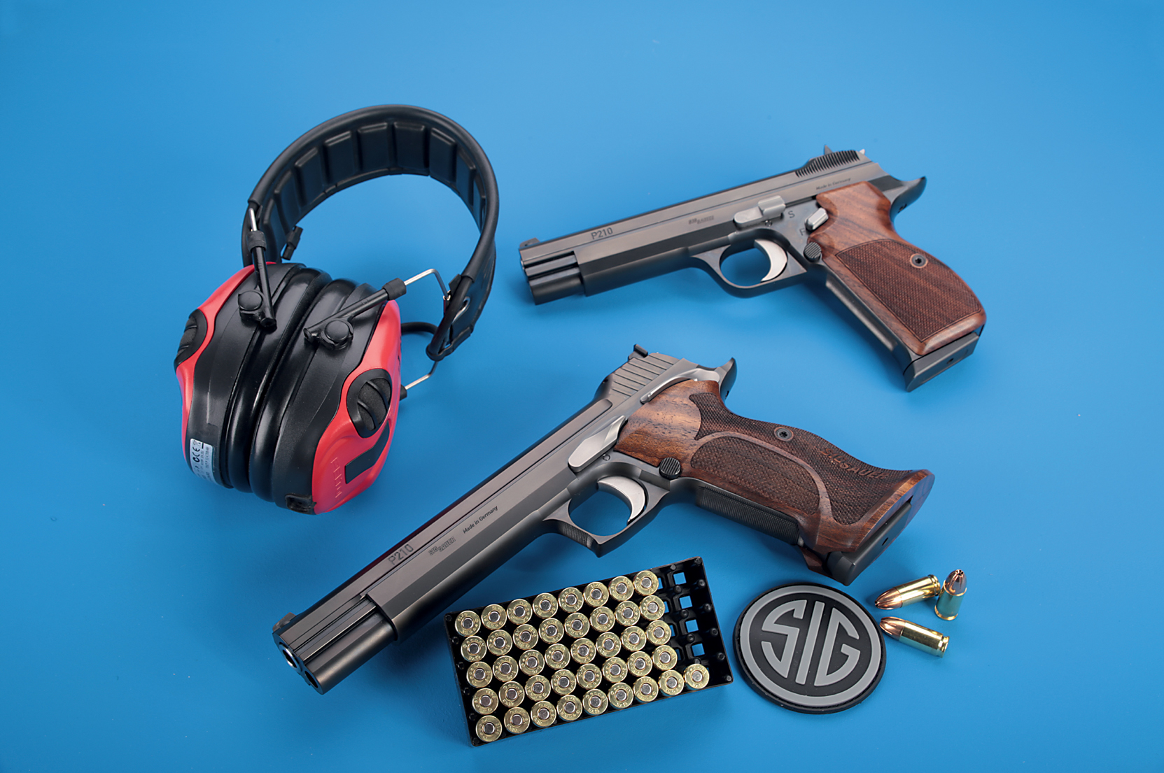 sig-sauer: Test: SIG Sauer P210 Supertarget und P210 Legend in 9mm Luger