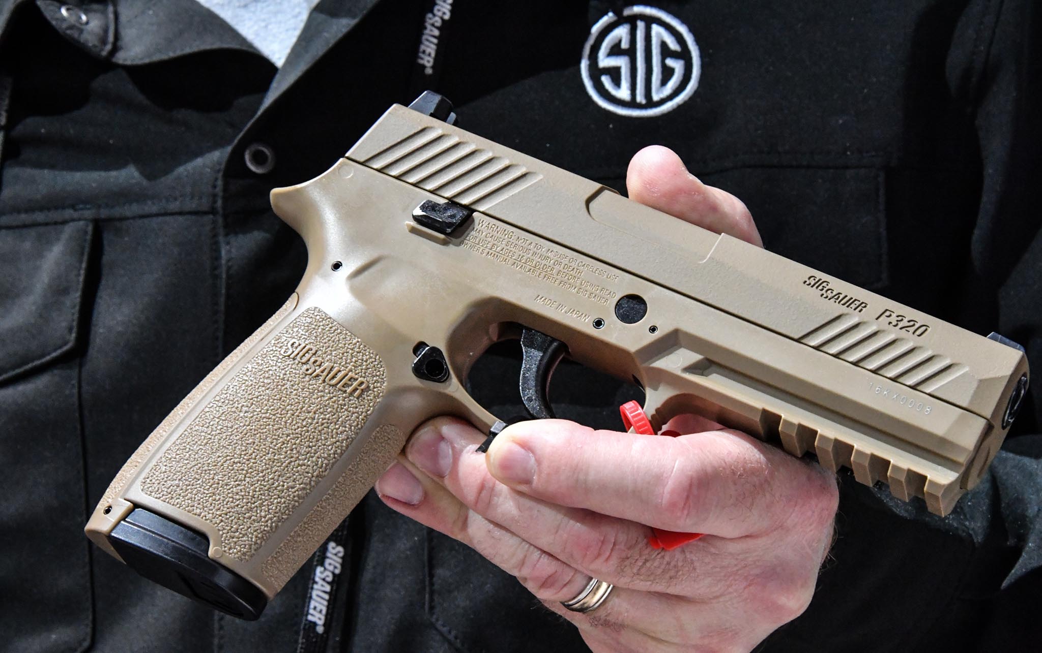 sig-sauer: SIG Sauer P320 ASP: Luftpistole im Kaliber 4,5mm
