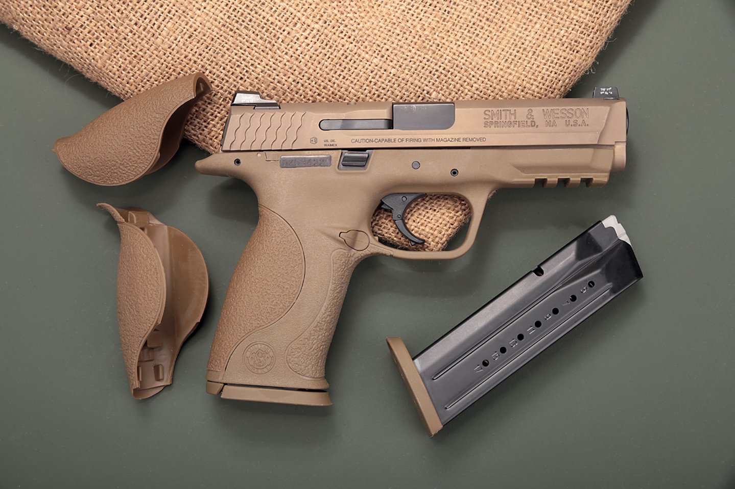 Unsere Testwaffe - Smith & Wesson M & P 9 VTAC in 9 mm Luger