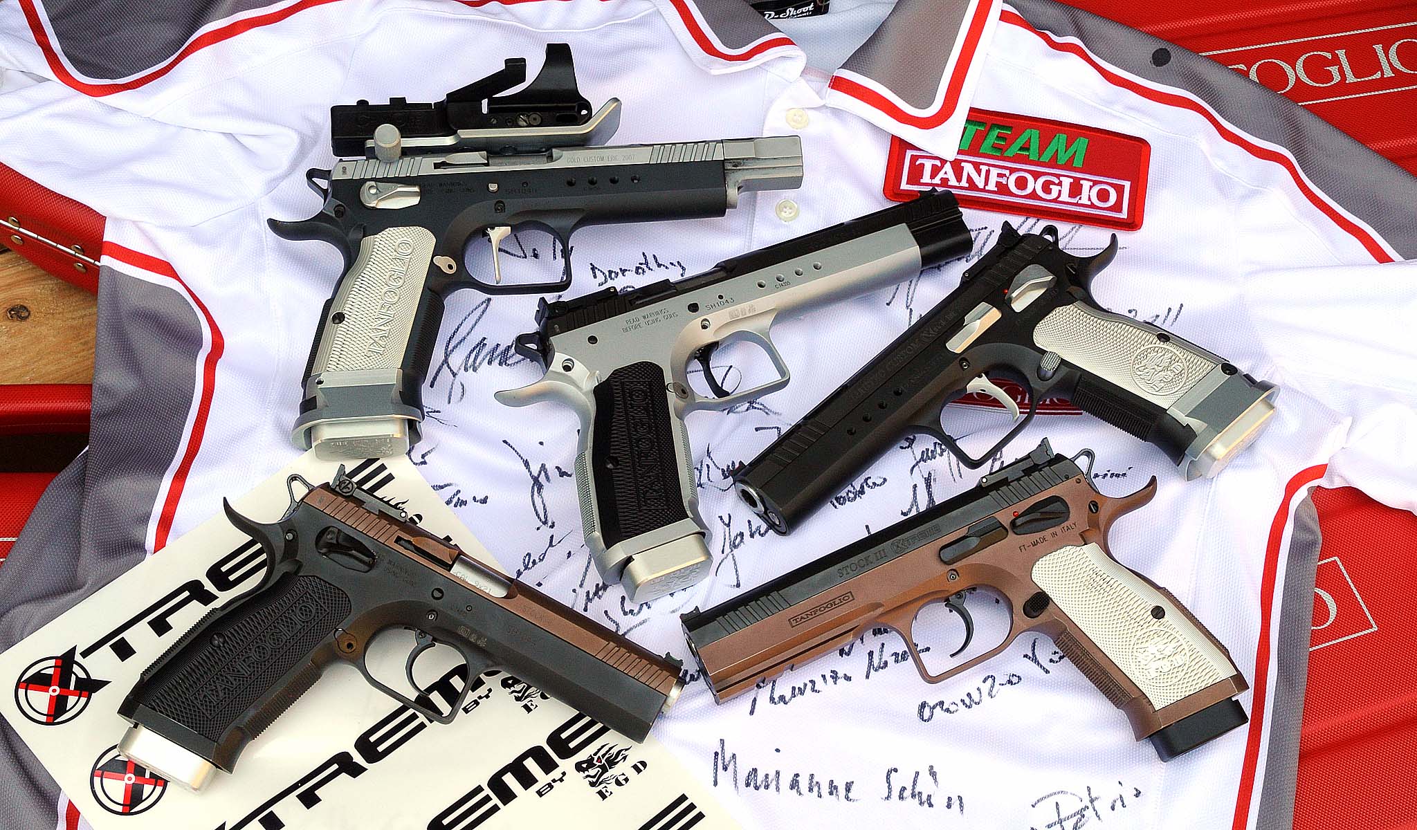 tanfoglio: TANFOGLIO Xtreme Line: 5 brandneue Modelle tanfoglio: TANFOGLIO Xtreme Line: 5 brandneue Modelle