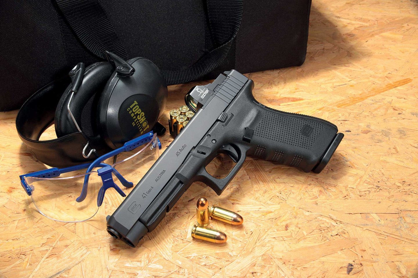 Test: GLOCK 41 M.O.S. im Kaliber .45 ACP Selbstladepistole GLOCK 41 M.O.S. im Test
